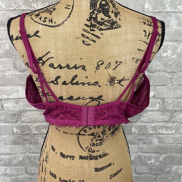 Adore Me Purple Lace Bra - Picture 2 of 5